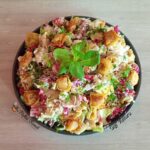 Salata de tortellini cu mix de salata si rosii cherry