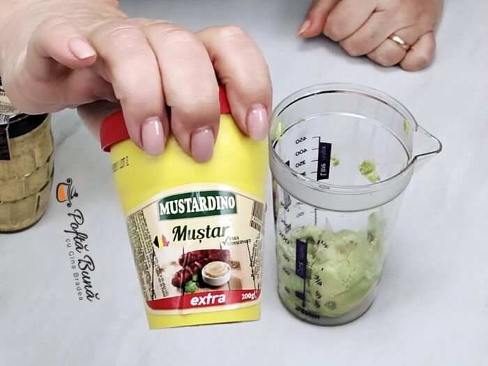 Maioneza de post din avocado cu mustar reteta gina bradea 4 700x525 - Maioneză de post din avocado cu muștar
