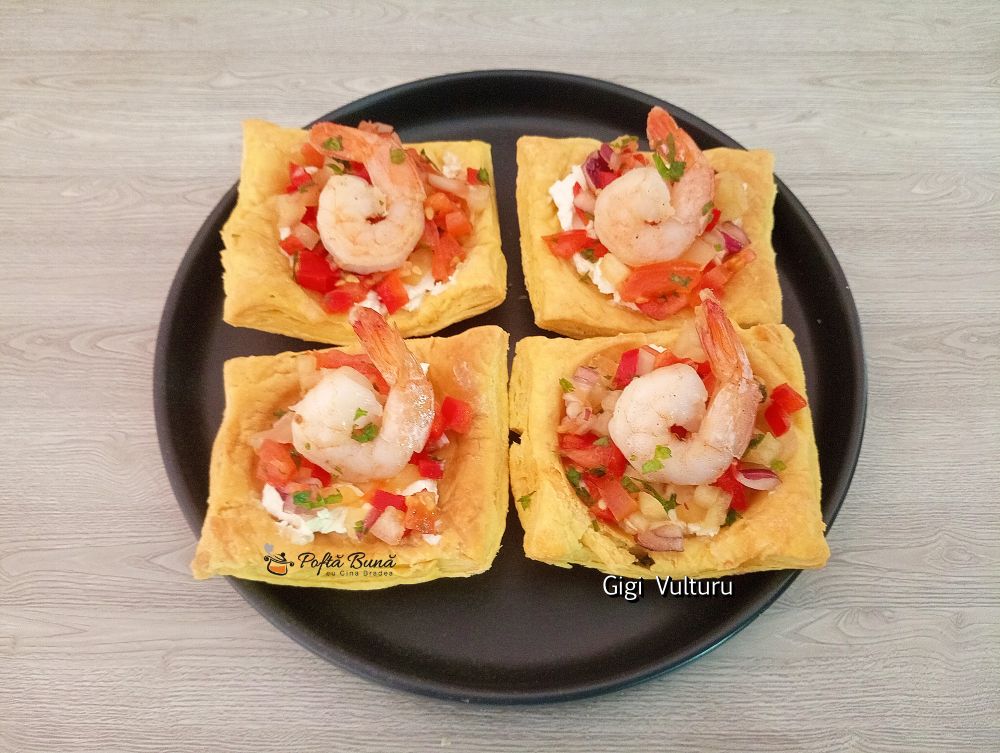 Foietaj cu creveti Foietaj cu creveti