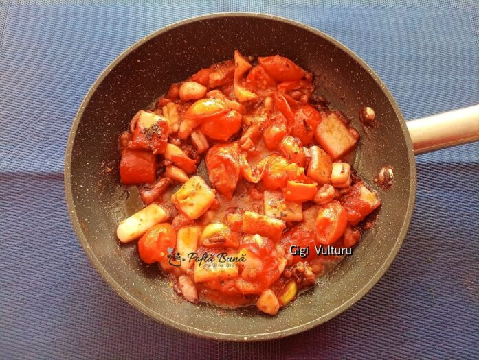 Gnocchi cu fructe de mare Gnocchi cu fructe de mare