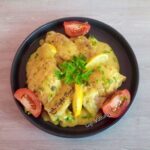 Pulpe de pui cu sos de muștar și lămâie