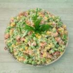 Salata din amestec mexican cu maioneza