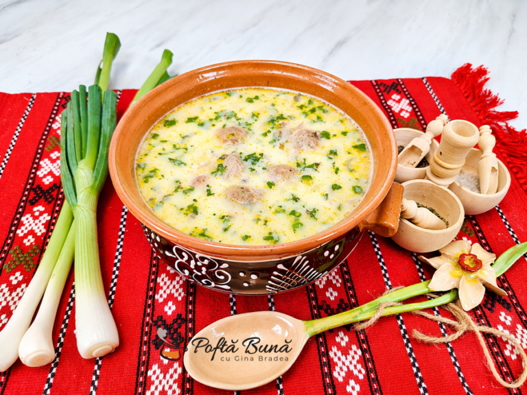 Ciorbă de miel cu smântână rețetă ardelenească