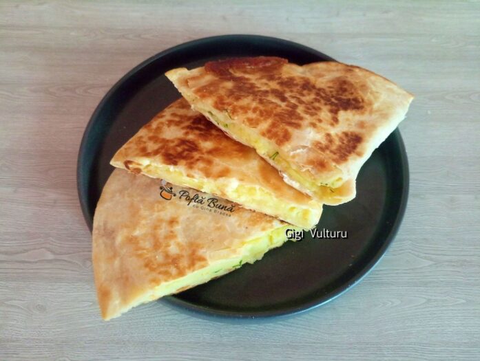 Lipii cu piure de cartofi și cașcaval afumat