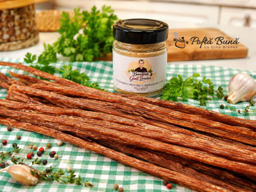 Cârnați sticks din pui făcuți acasă