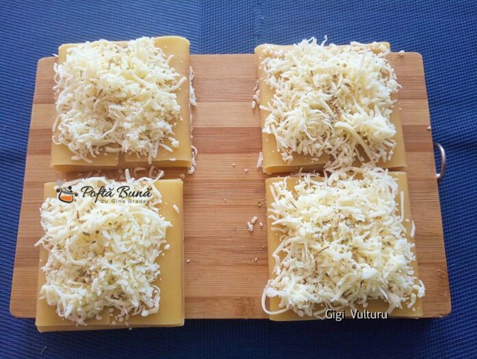 Lasagna pockets sau mini porții de lasagna