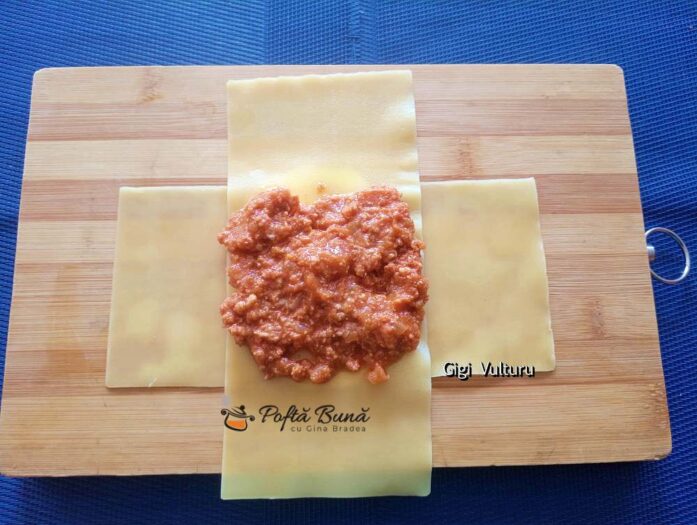 Lasagna pockets sau mini porții de lasagna