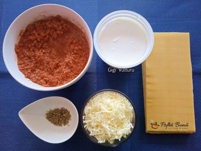Lasagna pockets sau mini porții de lasagna