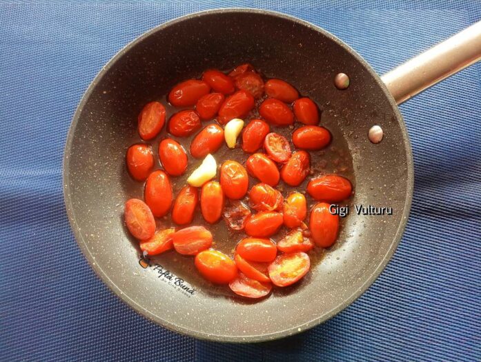 Ravioli cu mozzarella și roșii cherry - mod de preparare
