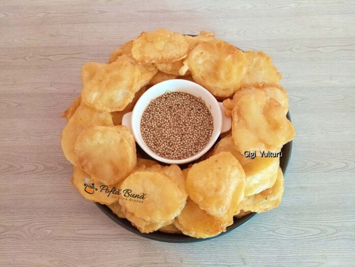 Cartofi prăjiți în tempura