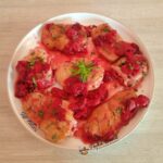 Piept de pui cu sos de vișine