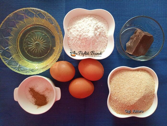 Ingrediente pentru budinca de griș pane