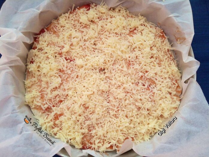 Lipii cu cașcaval, salam și mozzarella - mod de preparare