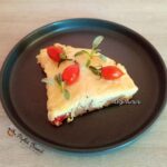 Omletă cu ficat de pui și roșii cherry