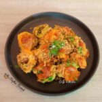 Rulouri din dovlecei, bacon și brânză cheddar la cuptor