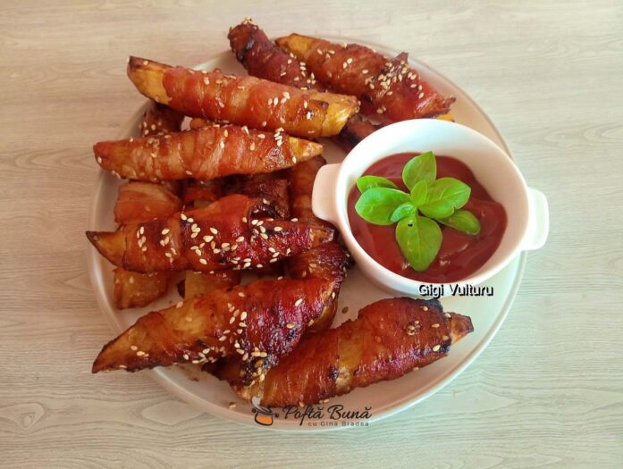 Crispy din cartofi cu bacon